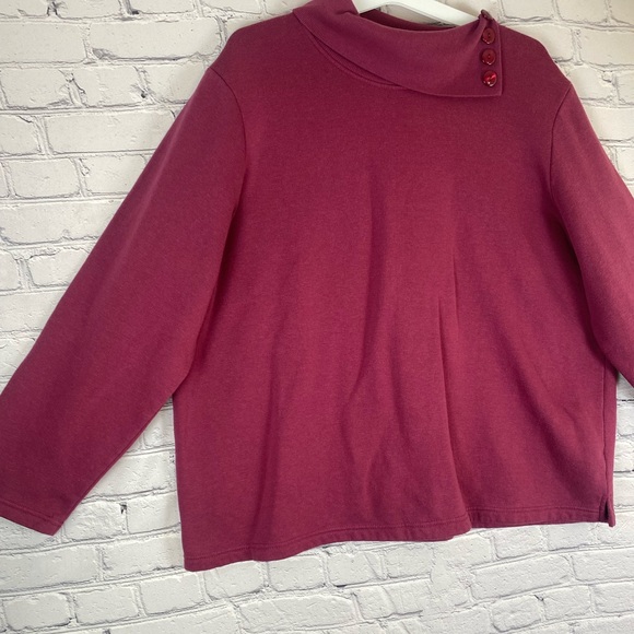 Blair Mock Neck Sweatshirt size 3XL - Picture 2 of 8